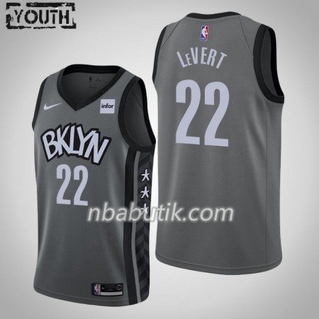 NBA Børn Trøje Brooklyn Nets Caris LeVert 22 Nike 2019-20 Statement Edition Swingman